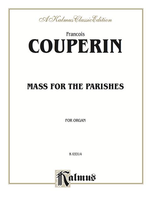 Cover image for book Mass for the Parishes: Organ Solo
