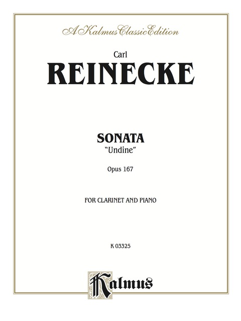 Cover image for book Sonata for Clarinet and Piano, Opus 167