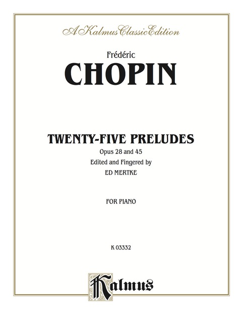 Cover image for book Preludes: For Intermediate to Advanced Piano