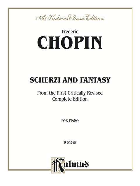 Cover image for book Scherzi and Fantasy in F Minor: For Piano