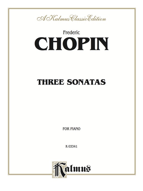 Cover image for book Three Sonatas: For Advanced Piano