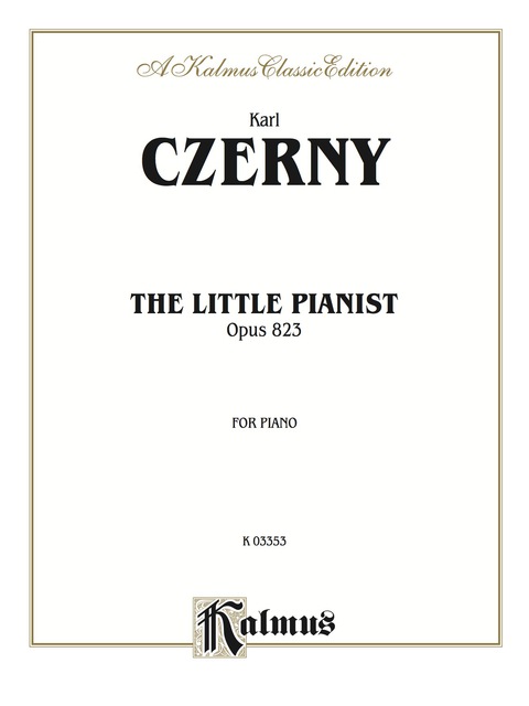 Cover image for book Little Pianist, Opus 823: For Intermediate to Advanced Piano