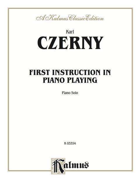 Cover image for book First Instruction in Piano Playing, One Hundred Recreations: Piano Method