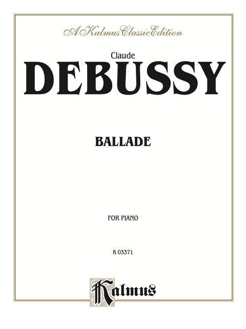 Cover image for book Ballade: For Piano Solo