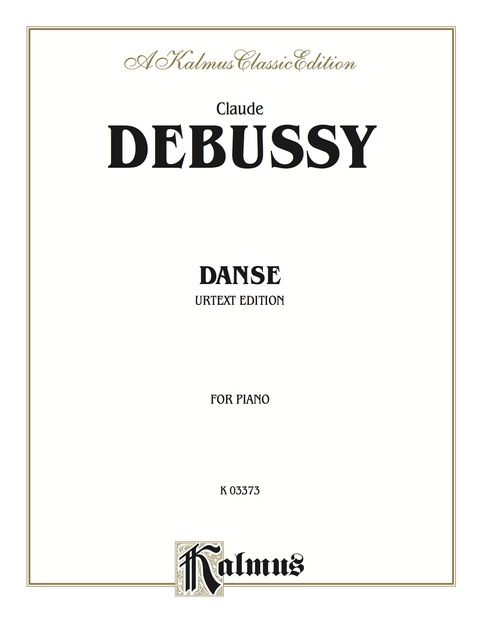 Cover image for book Danse: For Piano Solo