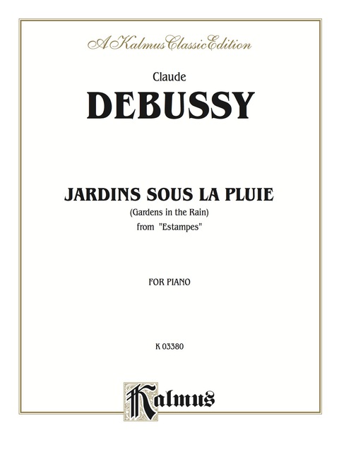 Cover image for book Jardins Sous la Pluie: For Advanced Piano Solo