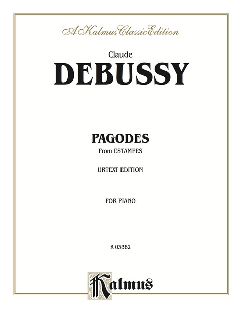 Cover image for book Pagodes (from "Estampes"): For Piano Solo