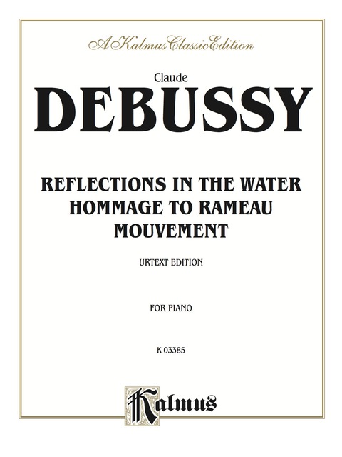 Cover image for book Reflets Dans L'eau: For Advanced Piano Solo