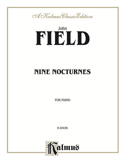 Cover image for book Nine Nocturnes: For Piano