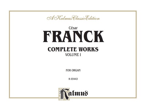 Cover image for book Organ Works, Volume I