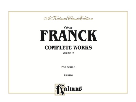 Cover image for book Organ Works, Volume IV