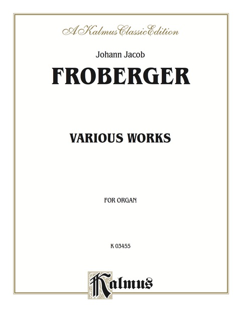 Cover image for book Various Organ Works