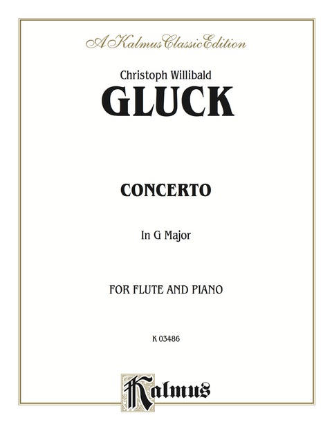Cover image for book Concerto in G Major: For Flute and Piano