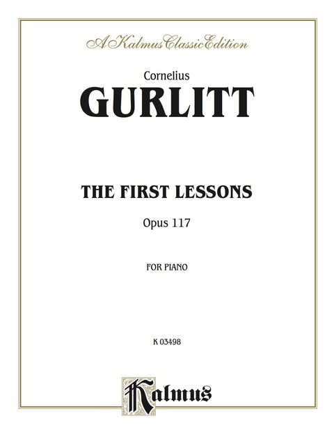 Cover image for book First Lessons, Opus 117: For Piano