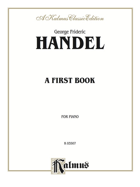 Cover image for book A First Book: For Piano
