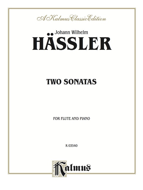 Cover image for book Two Sonatas: For Flute Solo