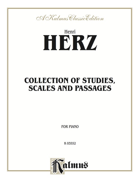Cover image for book Collection of Studies, Scales, and Passages: For Piano