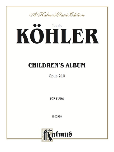 Cover image for book Children's Album, Opus 210: For Piano