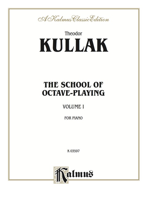 Cover image for book School of Octave Playing, Volume I: For Piano