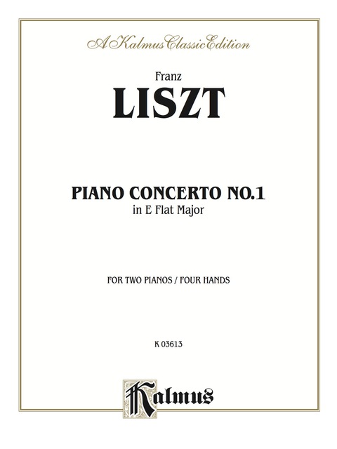 Cover image for book Piano Concerto No. 1 in E-flat Major: Piano Duo/Duet (2 Pianos, 4 Hands)