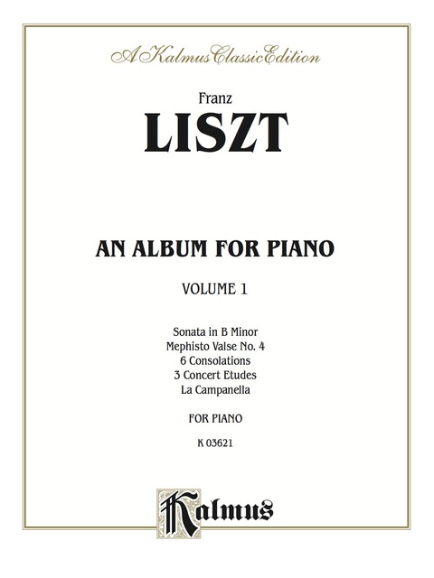 Cover image for book An Album for Piano, Volume 1