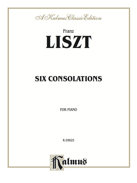 Cover image for book Six Consolations: For Advanced Piano