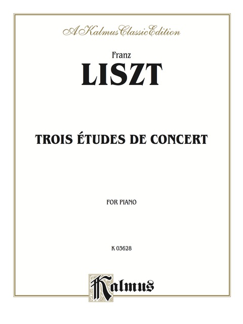Cover image for book Trois Etudes de Concert: For Piano Solo