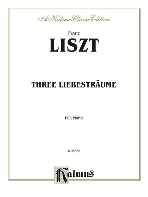 Cover image for book Liebestraeume: For Advanced Piano Solo
