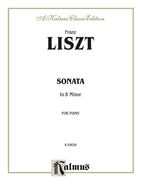 Cover image for book Sonata in B Minor: For Advanced Piano Solo