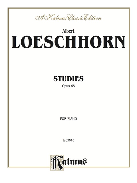 Cover image for book Twenty Melodious Studies, Opus 65: For Intermediate to Advanced Piano