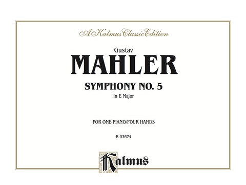 Cover image for book Symphony No. 5 in E Major: Piano Duo/Duet (1 Piano, 4 Hands)