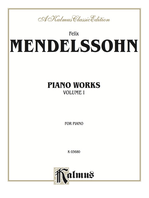 Cover image for book Complete Works, Volume I: For Piano
