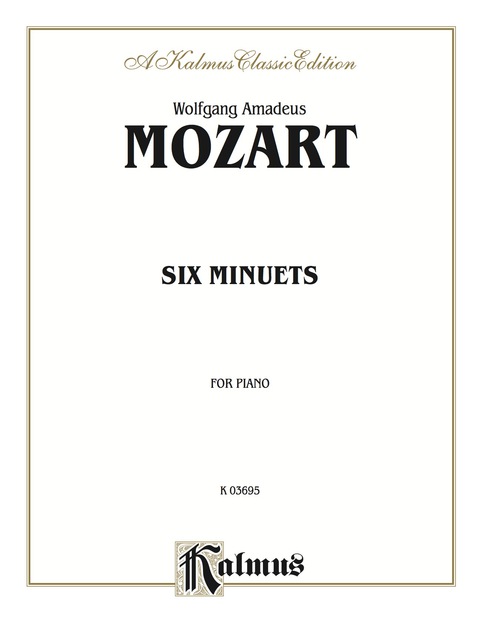 Cover image for book Six Minuets: For Piano