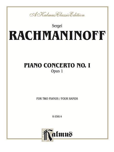 Cover image for book Piano Concerto No. 1 in F-Sharp Minor, Opus 1: Piano Duo/Duet (2 Pianos, 4 Hands)