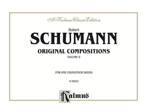 Cover image for book Original Compositions for Four Hands, Volume II: Piano Duo/Duet (1 Piano, 4 Hands)