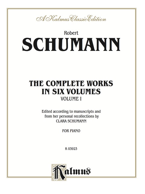 Cover image for book Complete Works, Volume I: For Piano