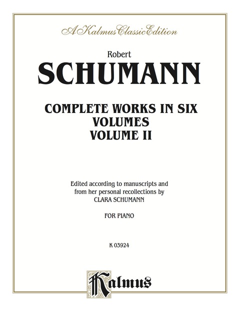 Cover image for book Complete Works, Volume II: For Piano