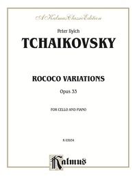 Cover image: Rococo Variations, Opus 33: For Cello and Piano 1st edition 9780757903410