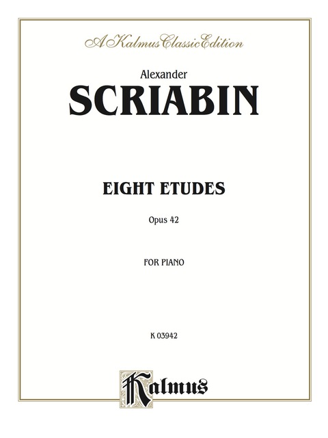 Cover image for book Etudes, Opus 42: For Piano