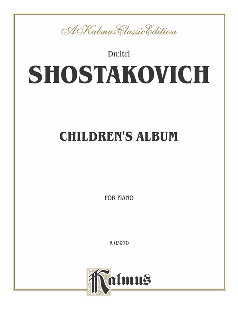 Cover image for book Children's Album: For Piano