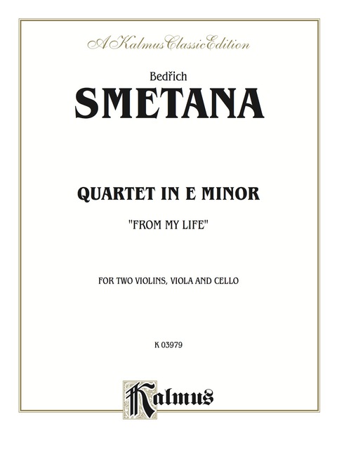 Cover image for book Quartet "From My Life": For Two Violins, Viola and Cello