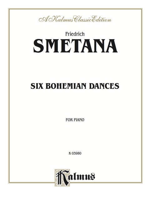 Cover image for book Six Bohemian Dances: Piano Collection