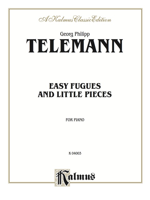 Cover image for book Easy Fugues and Little Pieces: For Piano