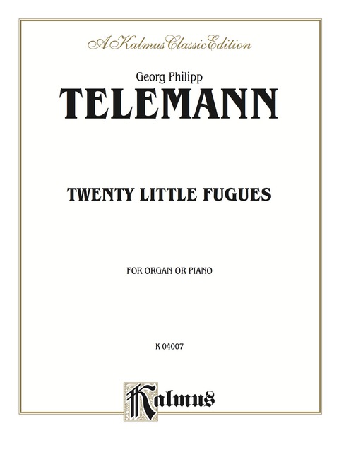 Cover image for book Twenty Little Fugues: For Organ