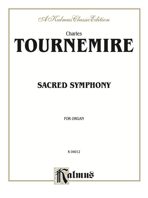 Cover image for book Sacred Symphony: Organ Solo