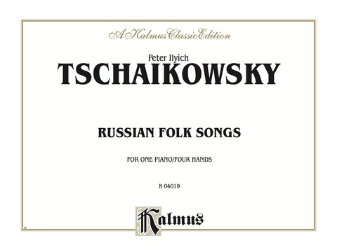 Cover image for book Russian Folksongs: Piano Duo/Duet (1 Piano, 4 Hands)