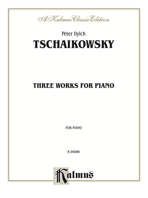 Cover image for book Three Works for Piano