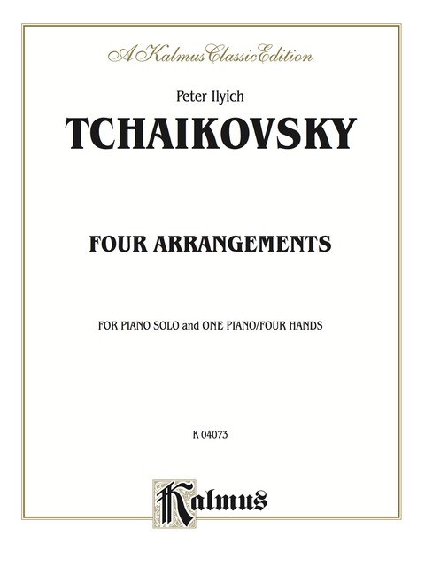 Cover image for book Four Arrangements: Piano Duo/Duet (1 Piano, 4 Hands)
