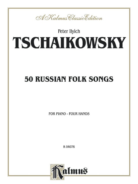 Cover image for book Fifty Russian Folk Songs: Piano Duo/Duet (1 Piano, 4 Hands)