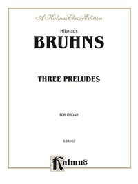 Cover image: Three Preludes and Fugues: For Organ 1st edition 9780757937019